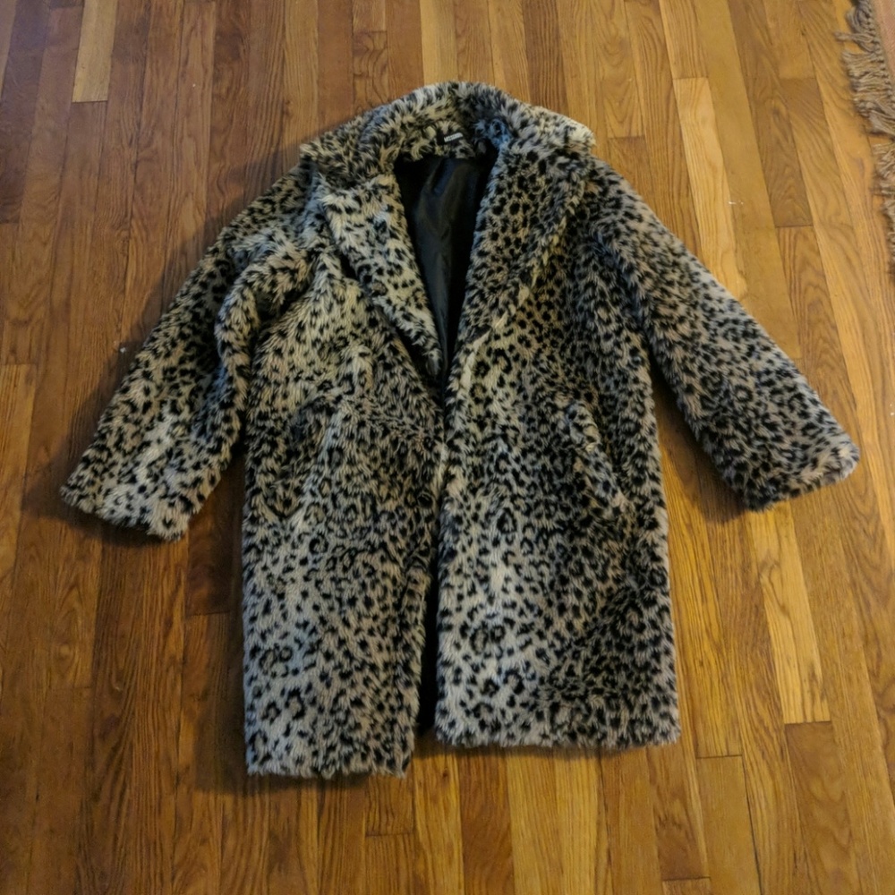 Missguided Animal Print Jacket